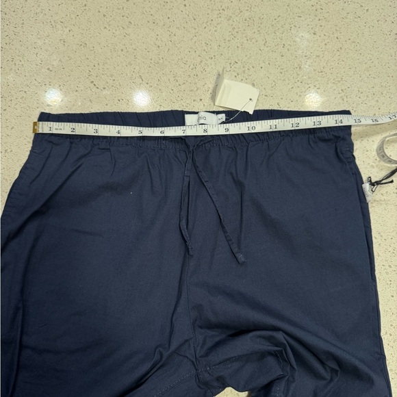 Onia Men Small Poplin Lounge Pants Deep Navy $75 NWT - Picture 9 of 9